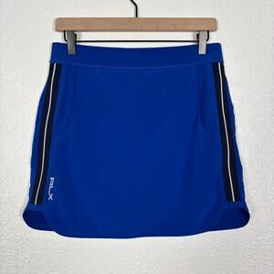 RLX Ralph Lauren Women's Blue Golf Skort Size Small
